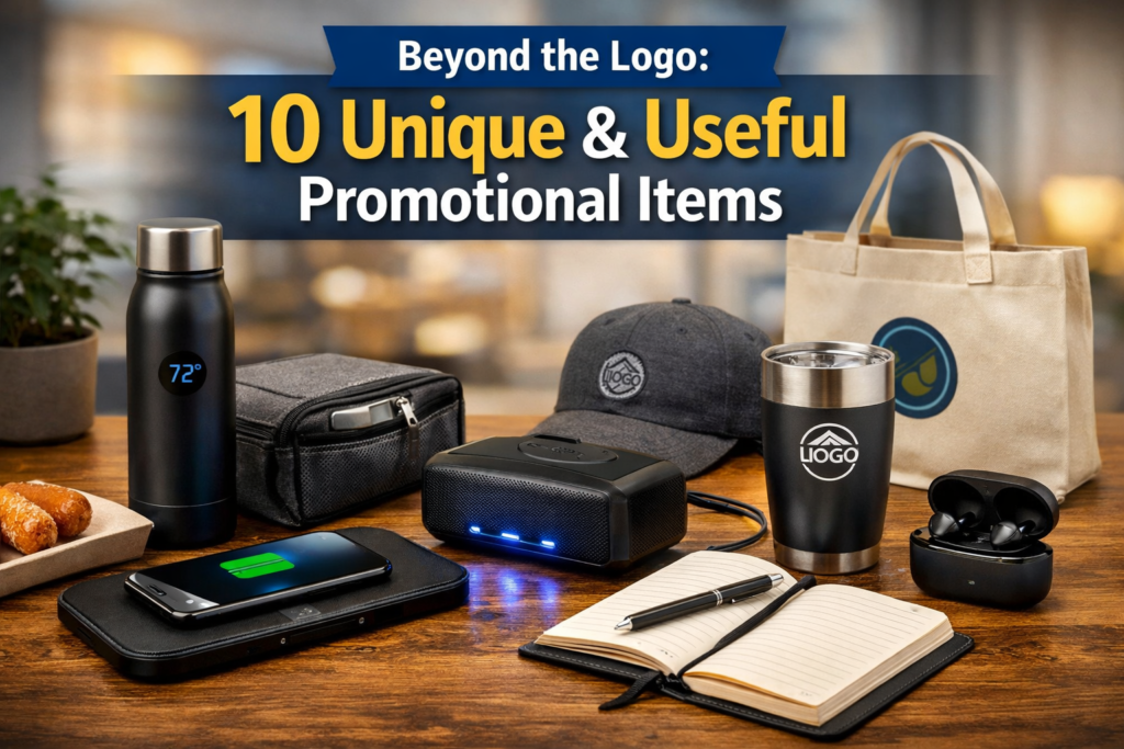 Beyond the Logo 10 Unique & Useful Promotional Items