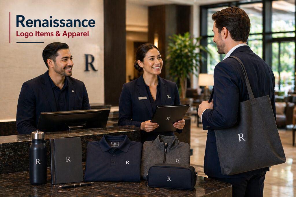 Renaissance Hotel Logo Items for Premium Branding