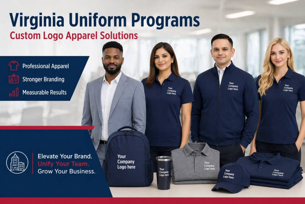 Virginia Uniform Programs for Custom Logo Apparel