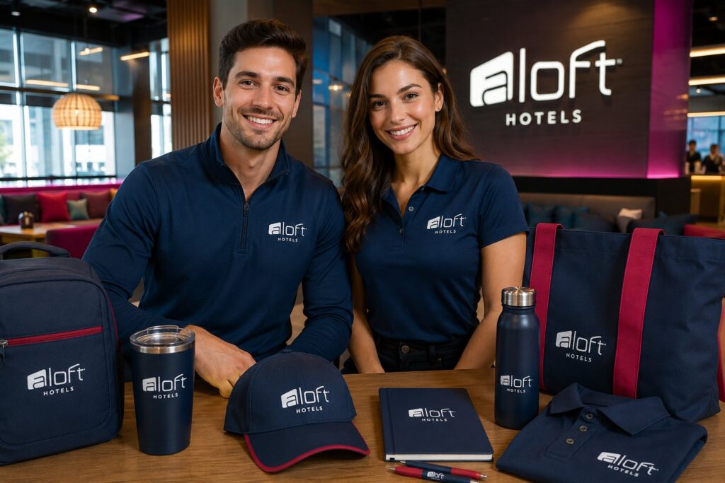 Aloft Hotels Logo Items for Modern Brand Visibility