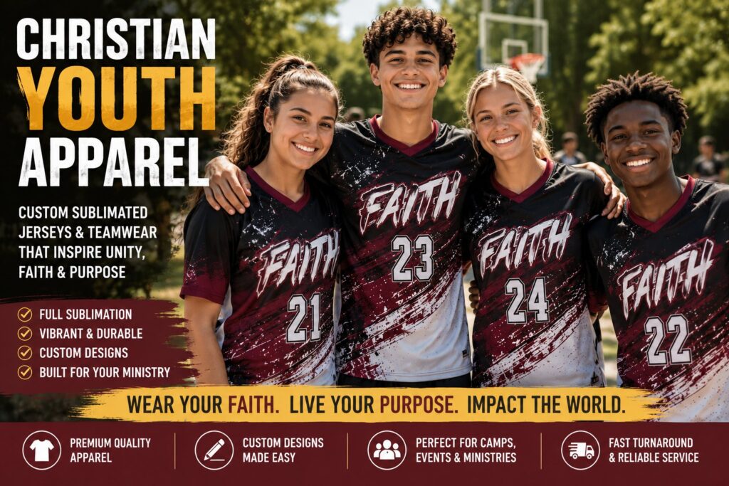 Christian Youth Apparel: Custom Jerseys & Teamwear