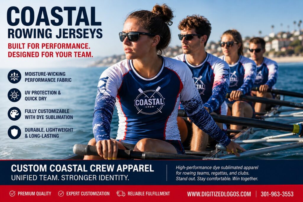 Coastal Rowing Jerseys: Custom Apparel Guide