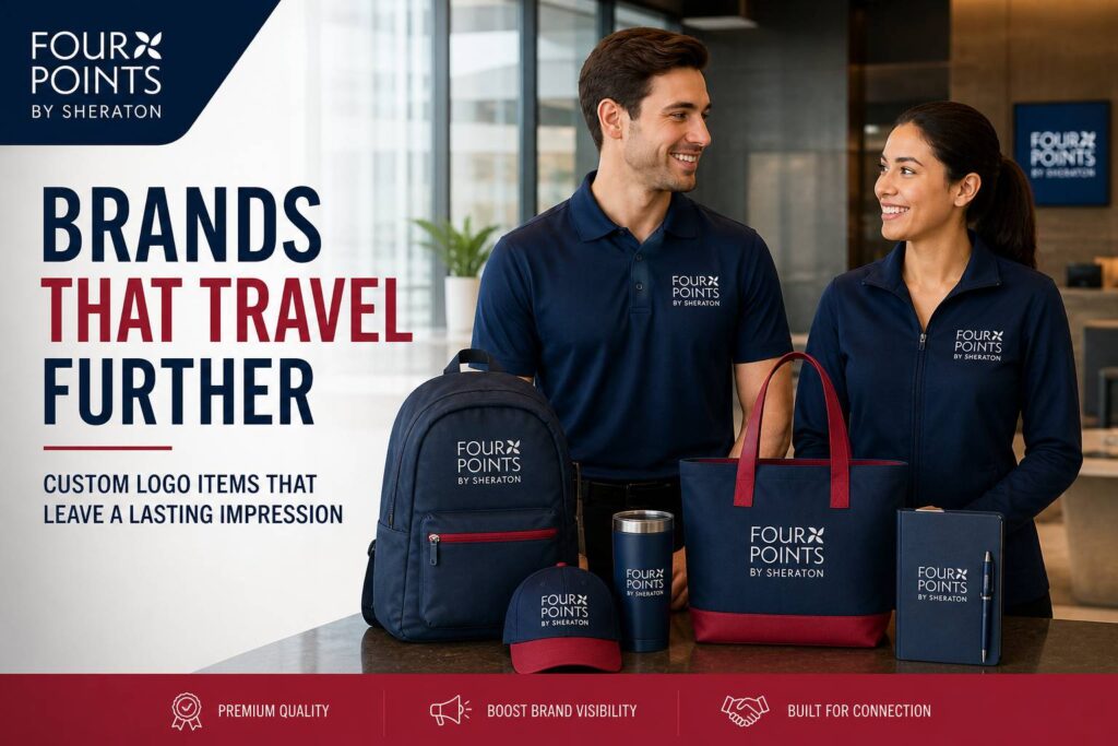 Four Points Logo Items for High-Impact Branding
