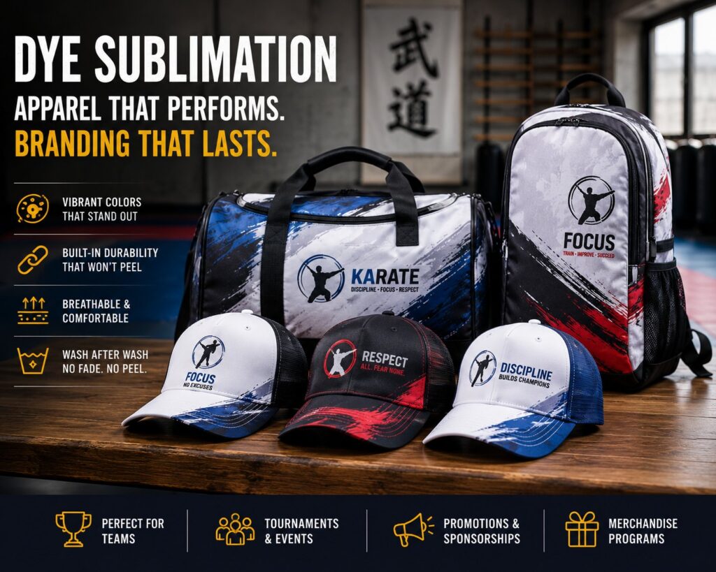 Karate Uniforms With Dye Sublimation Benefits