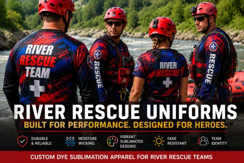 River Rescue Uniforms for Professional Teams
