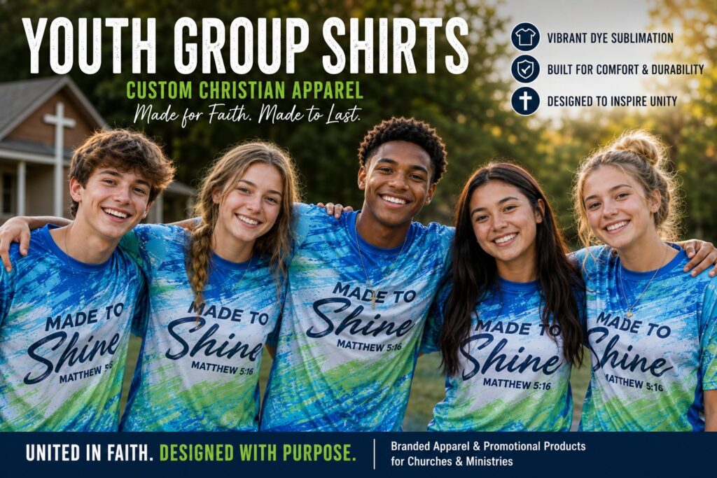 Youth Group Shirts: Custom Apparel for Churches