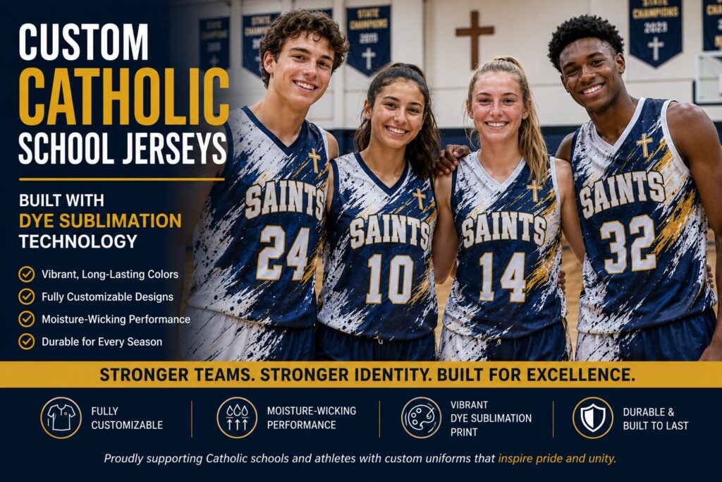 Catholic School Jerseys: Custom Sublimation Uniform Guide