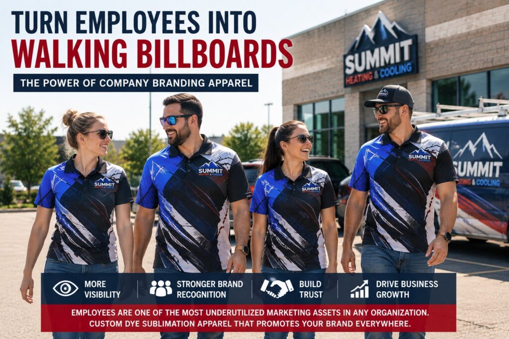 Company Branding Apparel: Turn Employees Into Marketing Assets