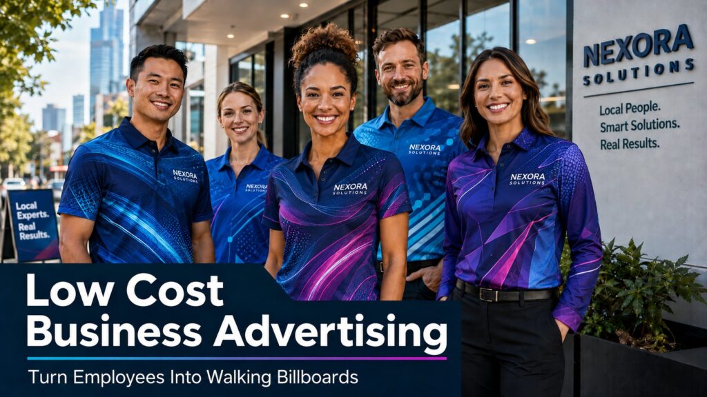 Low Cost Business Advertising With Branded Apparel