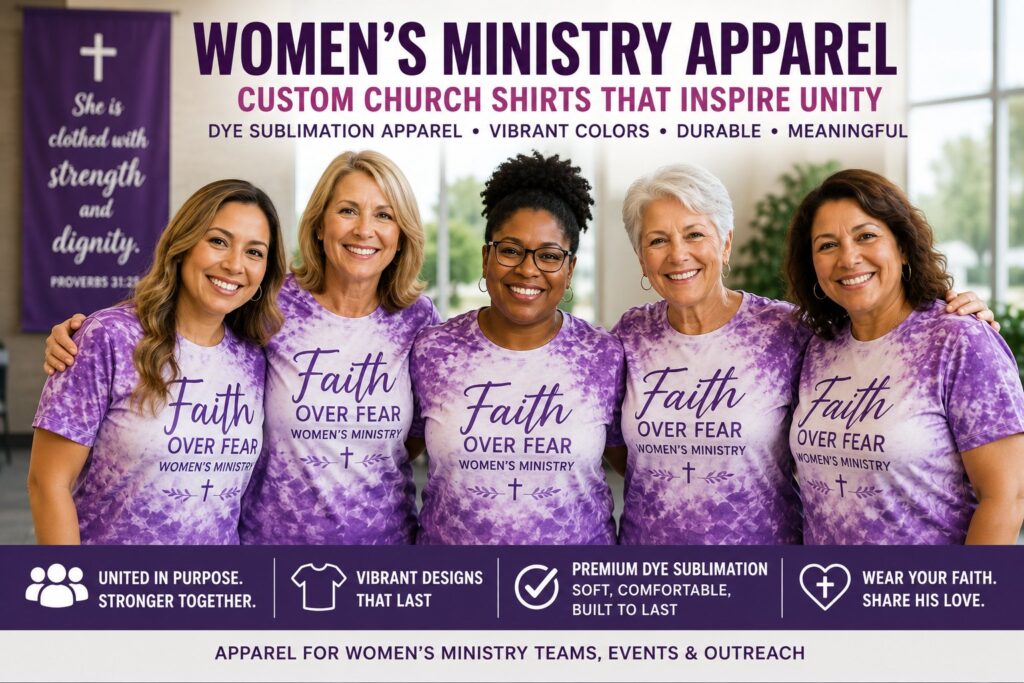 Women's Ministry Apparel: Custom Church Shirts Guide