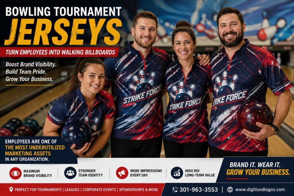 Bowling Tournament Jerseys That Boost Brand Visibility