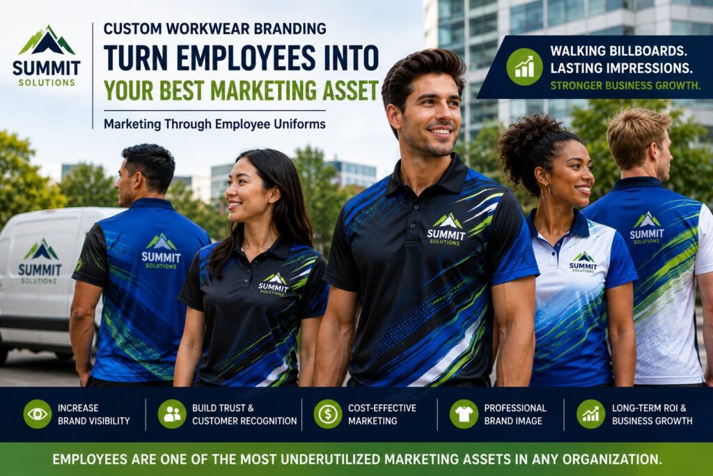 Custom Workwear Branding That Drives Business Growth