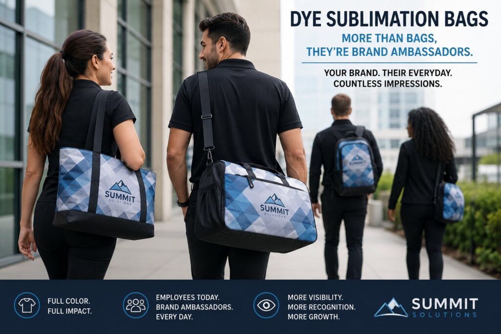 Dye Sublimation Bags for Business Branding & ROI