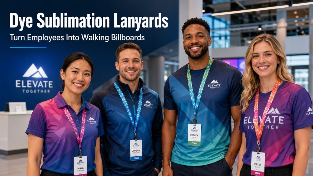 Dye Sublimation Lanyards: A Brand Visibility Asset