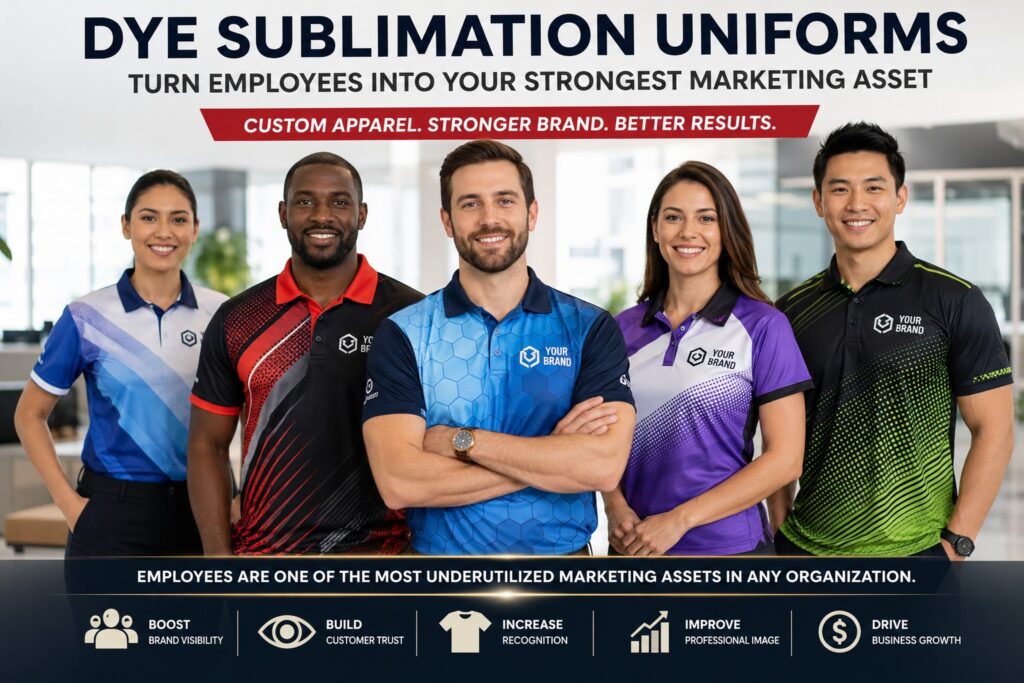Dye Sublimation Uniforms for Stronger Brand Visibility