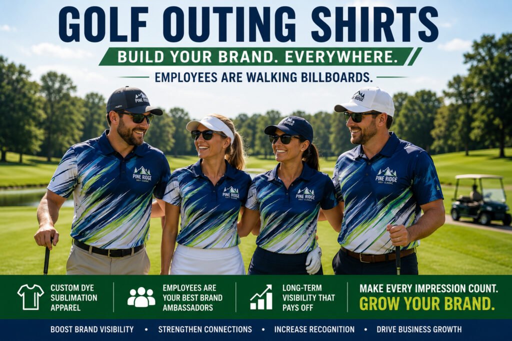 Golf Outing Shirts That Build Brands and Drive ROI