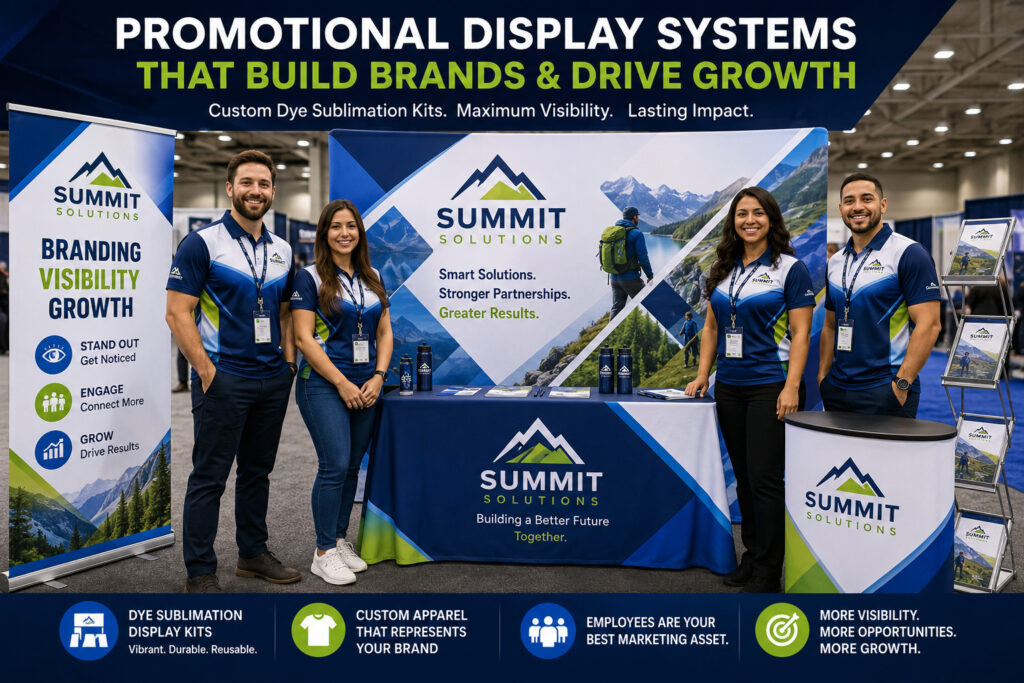 Promotional Display Systems That Increase Brand Visibility