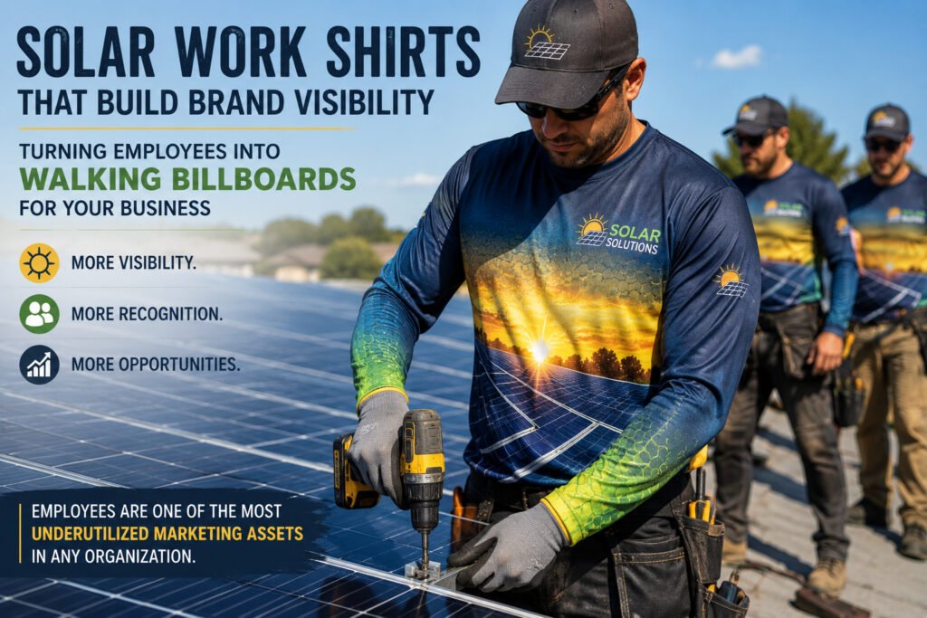 Solar Work Shirts That Build Brand Visibility
