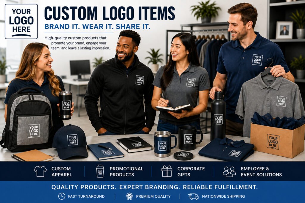 Custom Logo Items for Business Branding and Growth