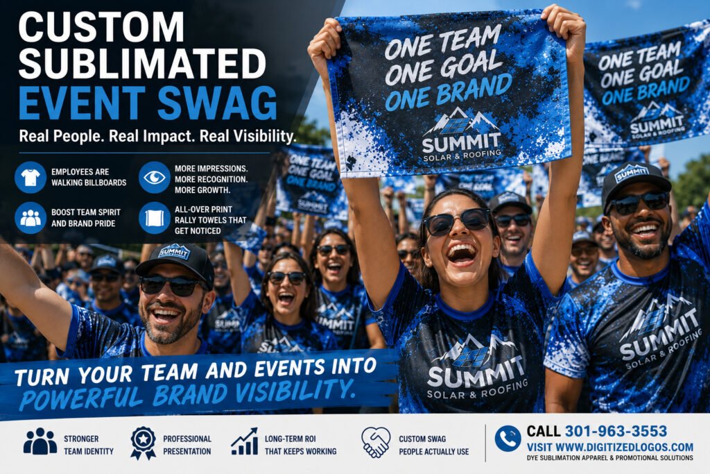 Custom Sublimated Event Swag: Turn Visibility Into ROI