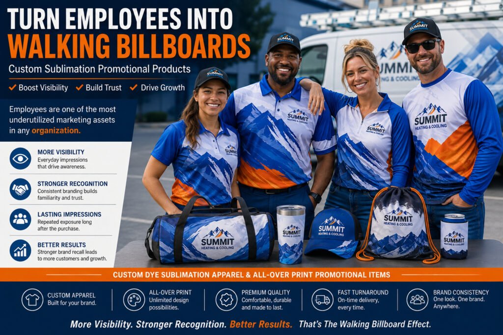 Custom Sublimation Promotional Products for Brand Growth