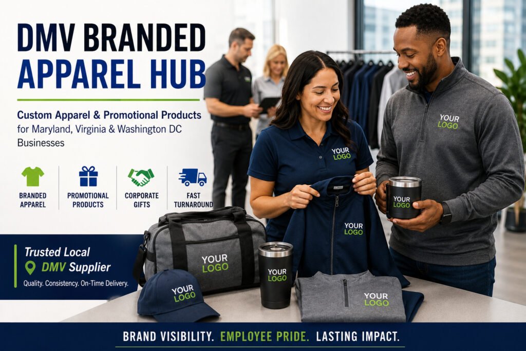DMV Branded Apparel | Digitized Logos