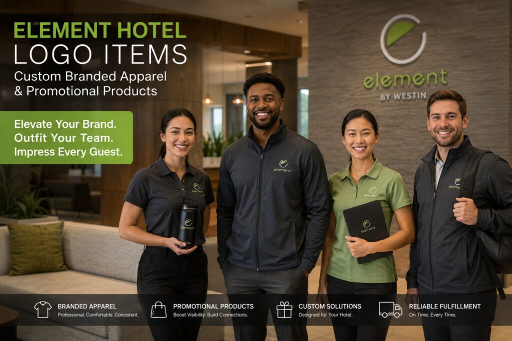 Element Hotel Logo Items | Custom Branded Apparel Guide