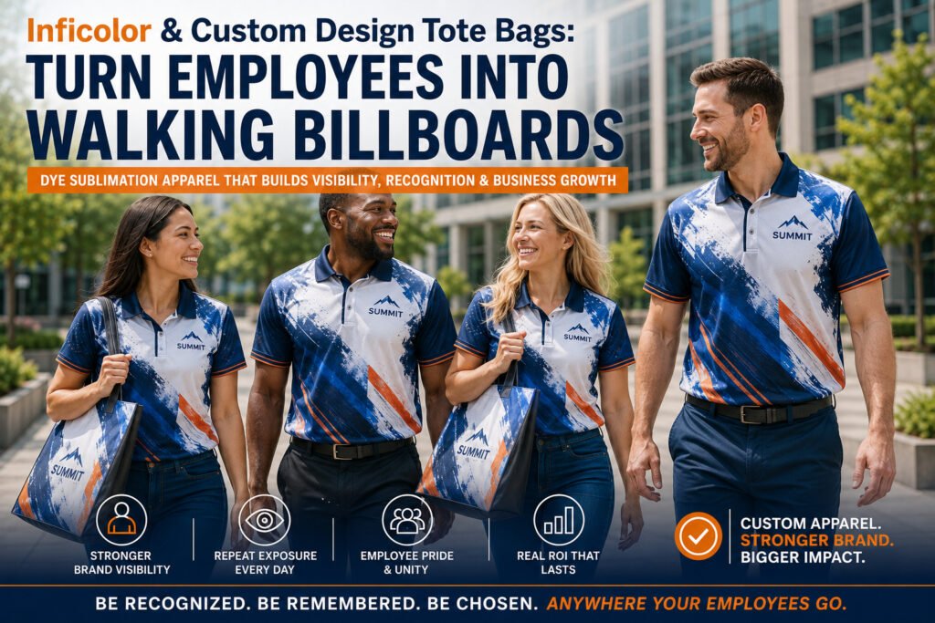 Inficolor: Custom Design Tote Bags for Brand Growth