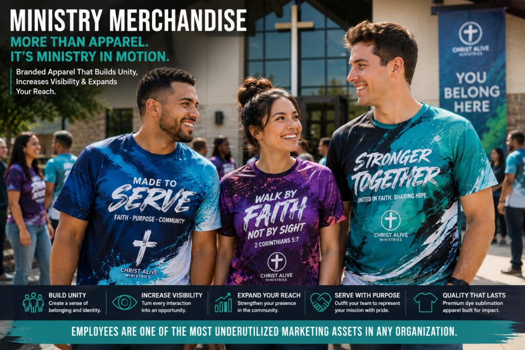 Ministry Merchandise: Branding, ROI & Church Growth