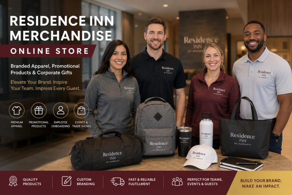 Residence Inn Merchandise Online Store for Business Branding