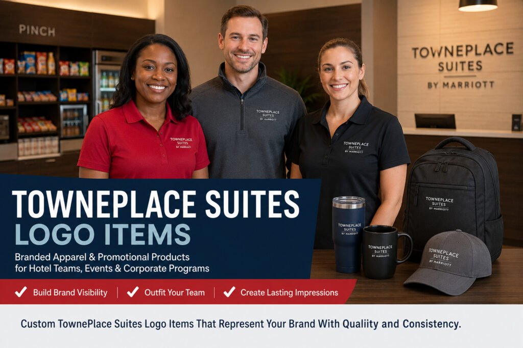 TownePlace Suites Logo Items & Branded Apparel