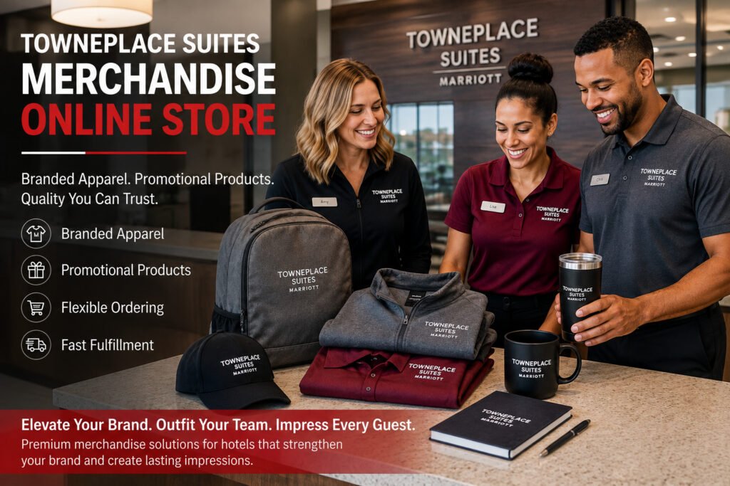 TownePlace Suites Merchandise Online Store Guide