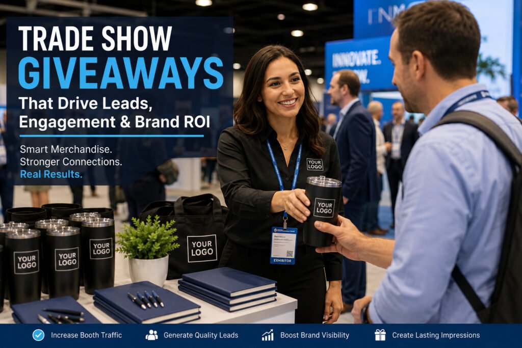 Trade Show Giveaways That Drive Leads and Brand ROI