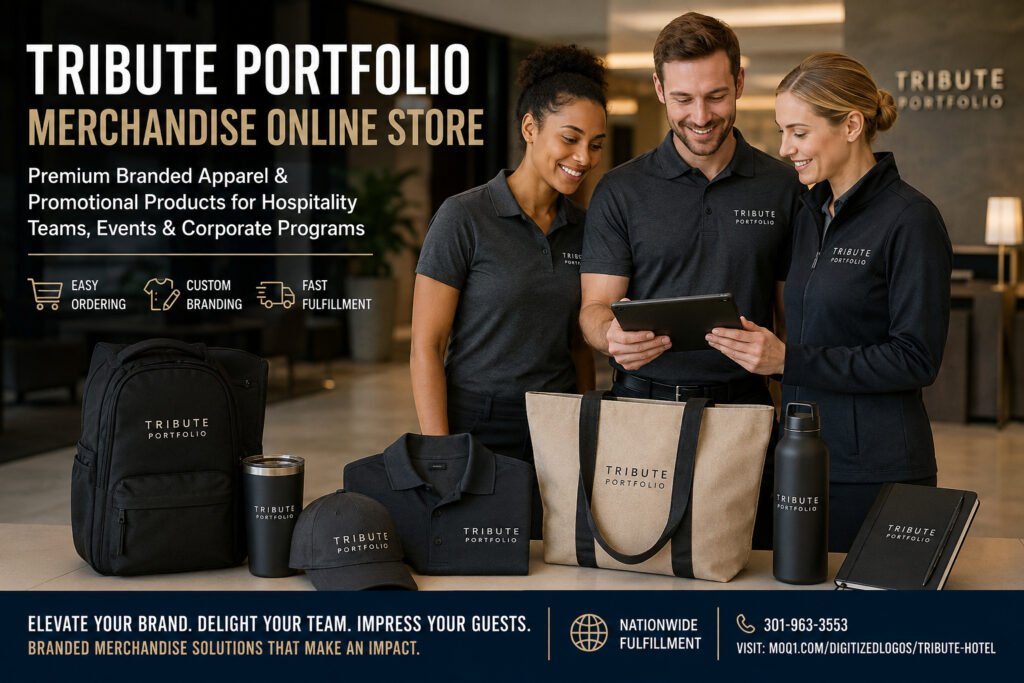Tribute Portfolio Merchandise Online Store | Custom Branded Gear