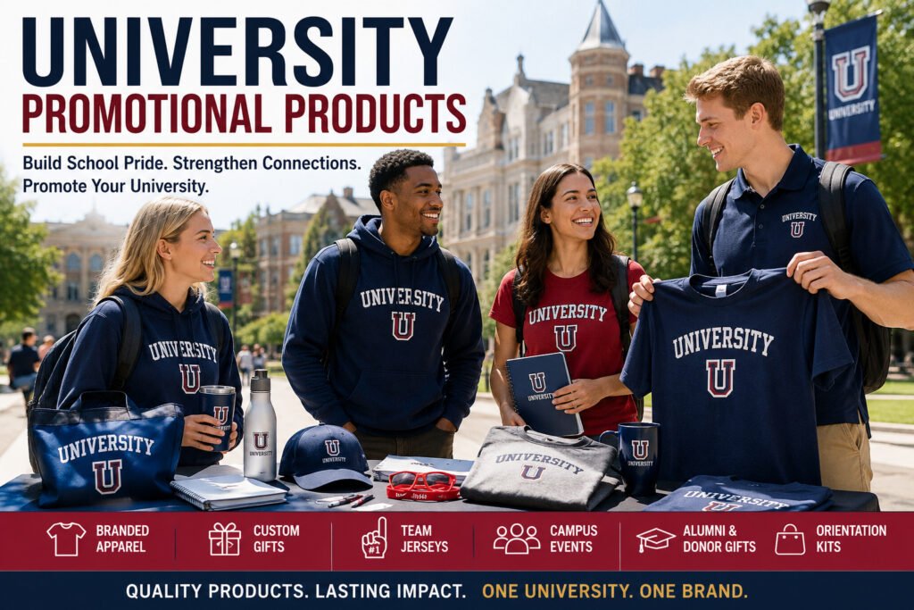 University Promotional Products for Campus Branding