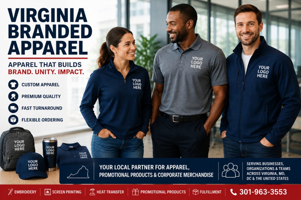 Virginia Branded Apparel: Custom Business Solutions