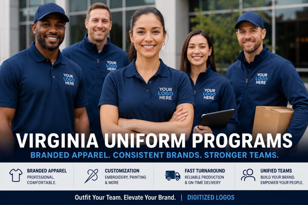 Virginia Uniform Programs for Branded Business Apparel