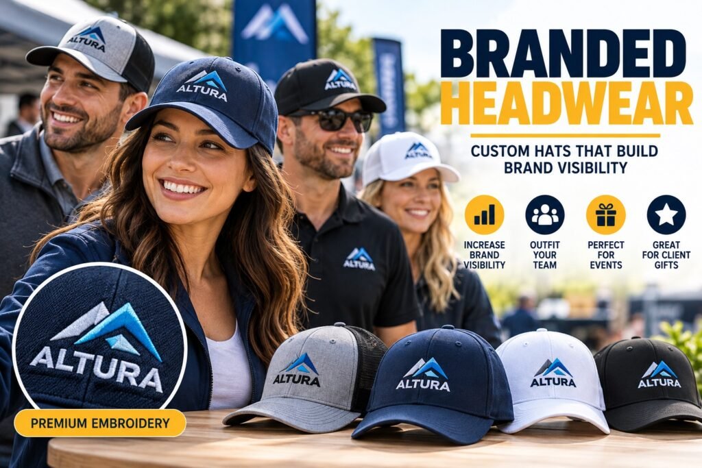 Branded Headwear: Custom Hats for Business & Events