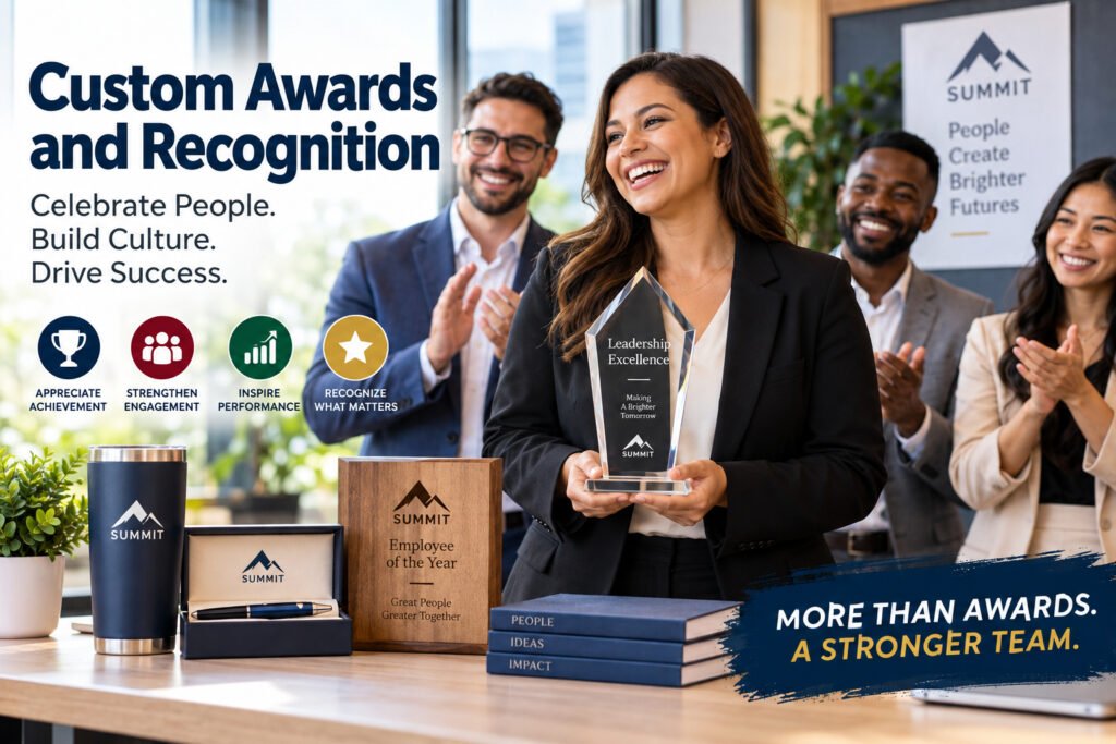 Custom Awards and Recognition for Employee Appreciation