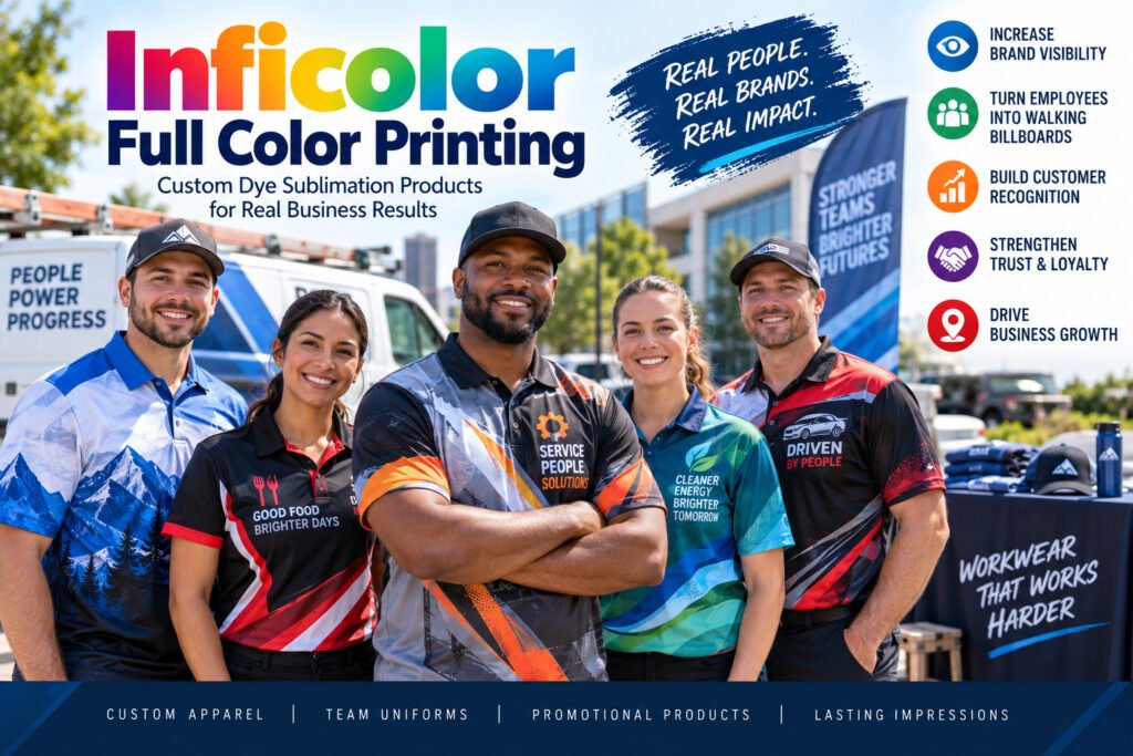 Custom Dye Sublimation Products for Brand Visibility