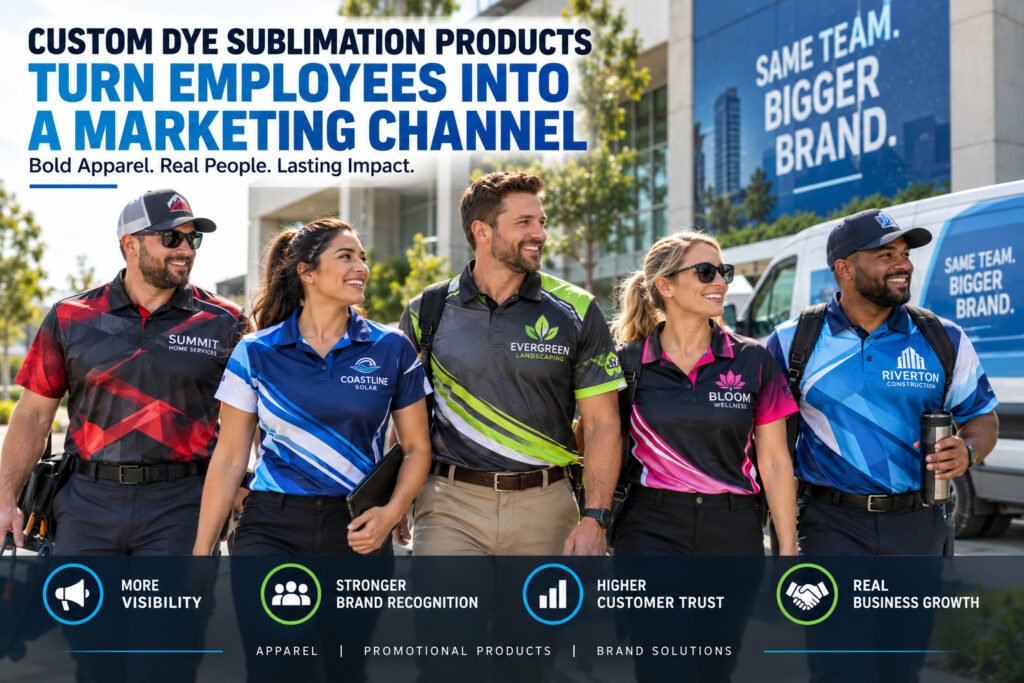 Custom Dye Sublimation Products for Workforce Marketing