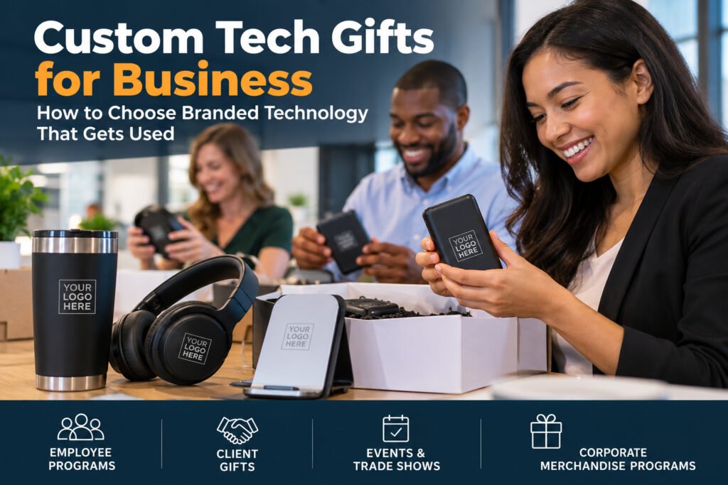 Custom Tech Gifts for Business: Complete Buyer Guide